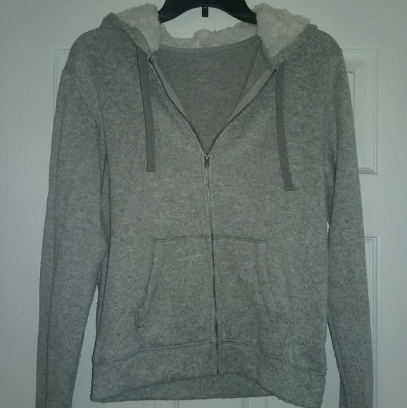 City Streets Tops - Grey Hoodie